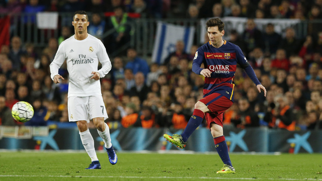 Graffiti showing Messi kissing Ronaldo causes stir ahead of Clasico