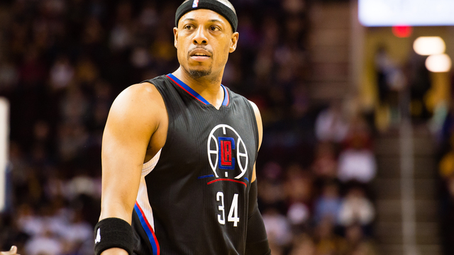 Clippers' Pierce active vs. Grizzlies