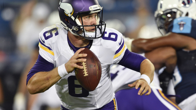 Vikings' Heinicke suffered injury trying to break back into home