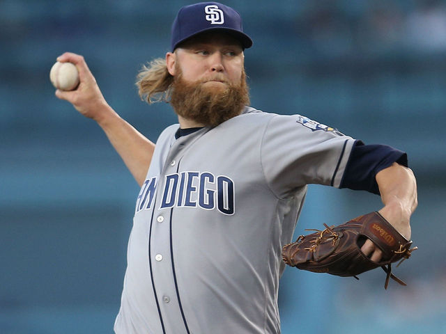 Cashner buried his beard after shaving it for Marlins