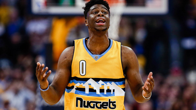 Nuggets' Mudiay suffers right ankle sprain vs. Warriors