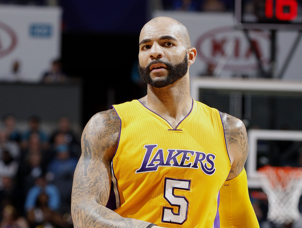 Anthony Boozer Carlos Boozer Lakers Uniform
