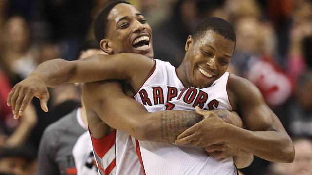 Durant 'jealous' of Lowry-DeRozan bromance