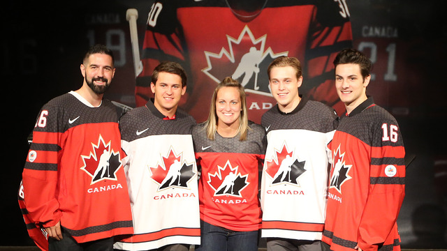 Team Canada hockey jerseys unveiled