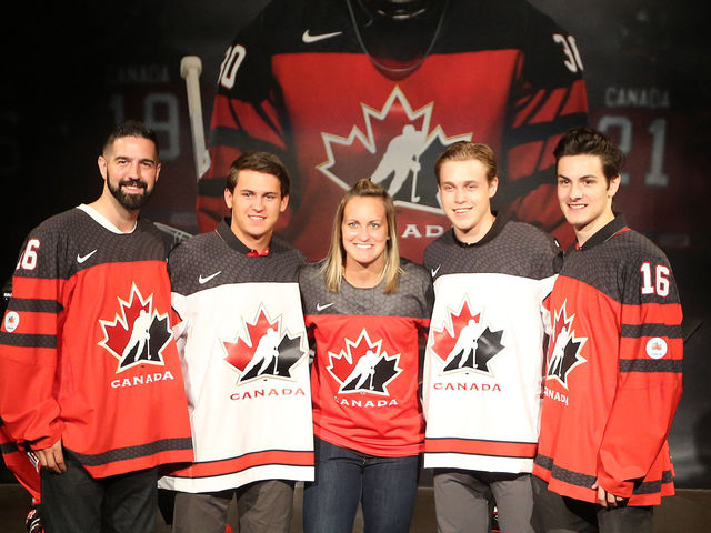 Team Canada hockey jerseys unveiled