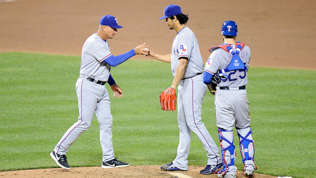 Darvish shook off new teammate Lucroy on 3 Orioles home runs