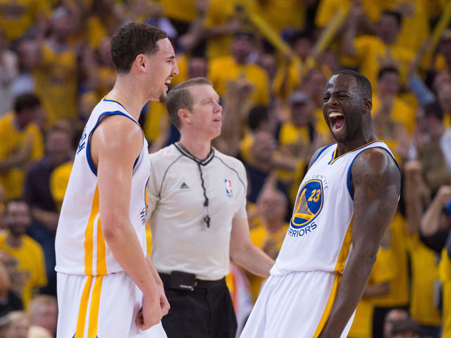 Draymond isn't impressed with Klay's Olympic ID photo