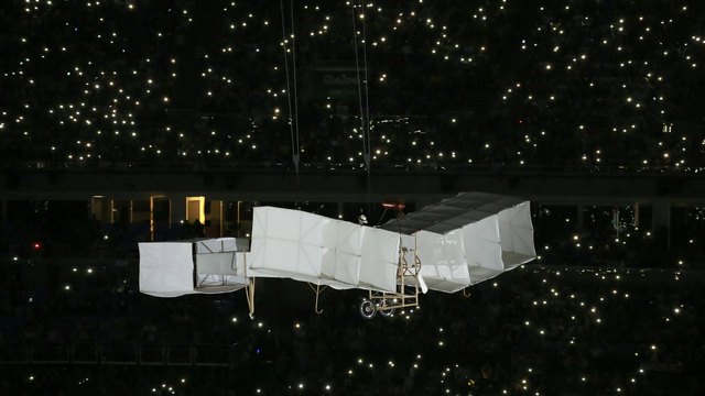 Brazil takes credit for inventing 1st airplane at Rio 2016 opening ceremony