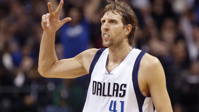 Dirk: Mavericks 'should have a great defensive lineup - once I'm out'