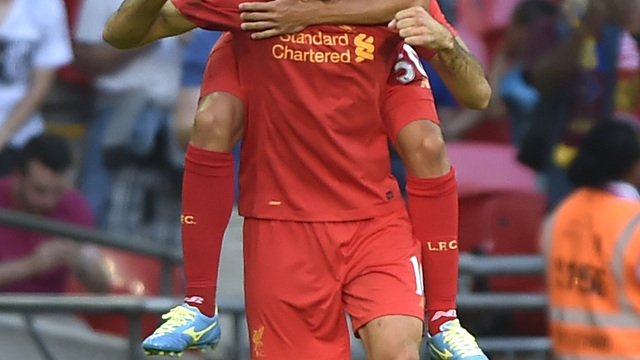 Watch: Gorgeous Grujic goal caps Liverpool's Barcelona beatdown