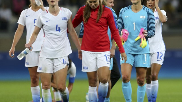 Sweden stuns U.S. on penalties in women's soccer