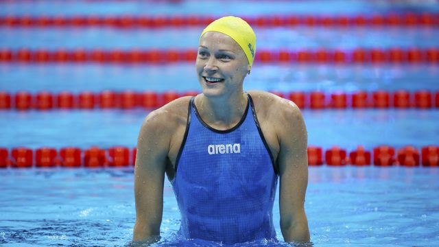 Sweden's Sjostrom sets world record in 100m butterfly