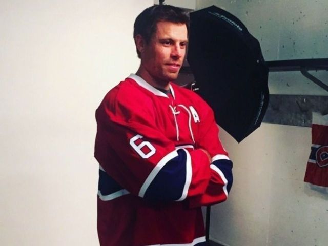 Weber dons Canadiens' bleu, blanc et rouge