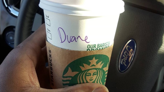 Wade vexed by Starbucks misspelling his name