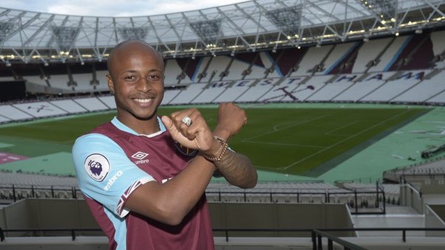 West Ham secures Ayew signing for club-record £20.5M