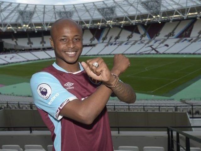 West Ham secures Ayew signing for club-record £20.5M