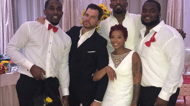 J.R. Smith marries fiancee Jewel Harris