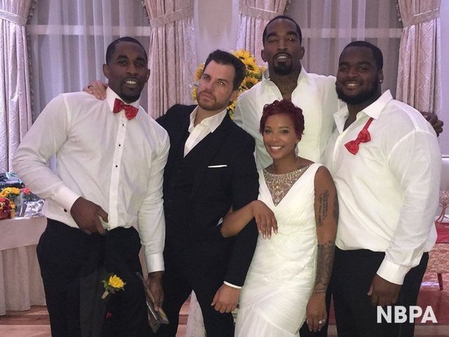 J.R. Smith marries fiancee Jewel Harris