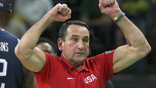 Coach K: Facing Australia was the first real game we've had