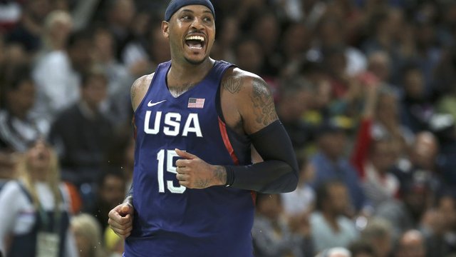 Carmelo surpasses LeBron, becomes USA's all-time leading Olympic scorer