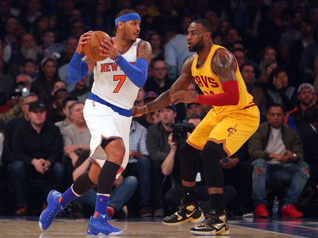 Melo doesn't understand why Phil Jackson is even talking about LeBron