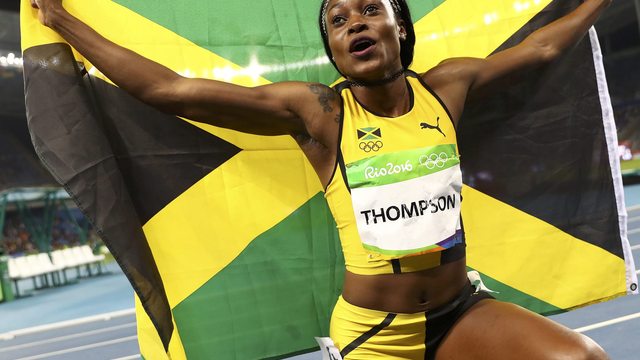 Jamaica's Thompson dethrones Fraser-Pryce in 100m final