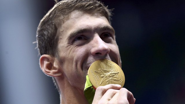 Inspired by Michael Jordan, Phelps elated to reach 23 gold medals