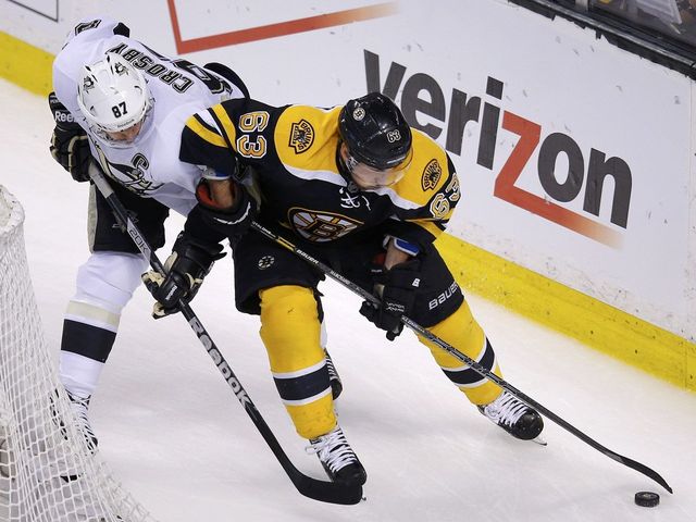 Crosby glad to be playing alongside Marchand at World Cup