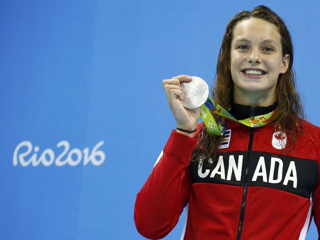 Penny Oleksiak's dog is named after a living NHL legend