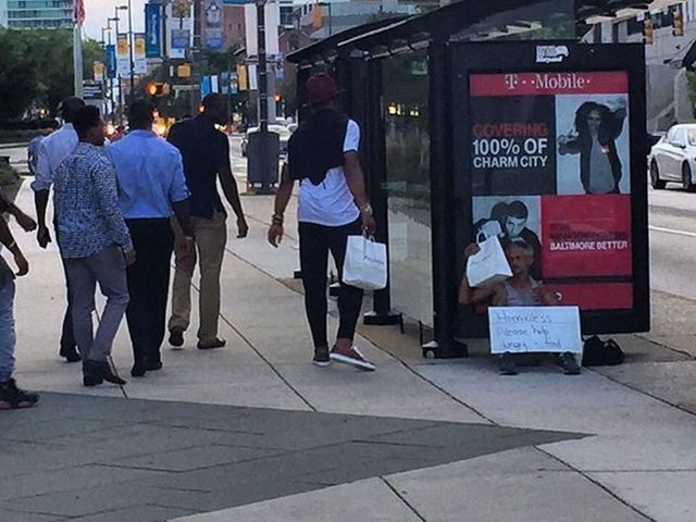 Fan snaps photo of Cam Newton feeding the homeless