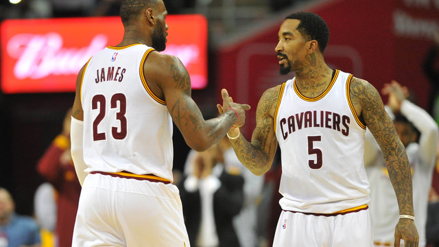 J.R. Smith laughs off LeBron's MVP snub, compares him to MJ