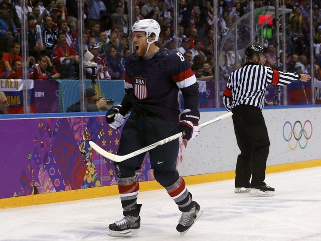 USA names Pavelski captain, Kane and Suter alternates