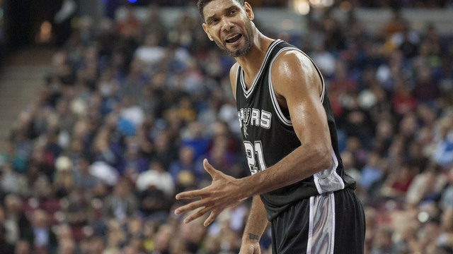 Tim Duncan 'stressing' about weight gain