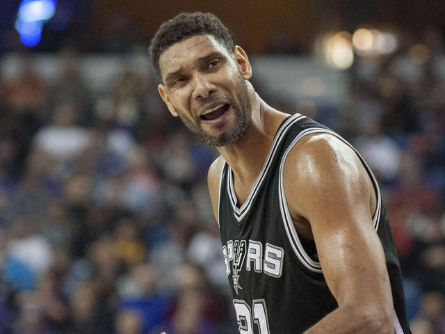 Tim Duncan 'stressing' about weight gain