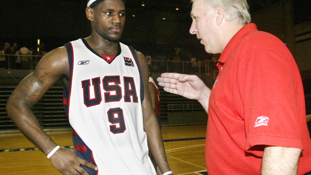 LeBron expresses desire to play for Popovich at Tokyo 2020