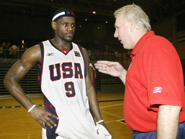 LeBron expresses desire to play for Popovich at Tokyo 2020