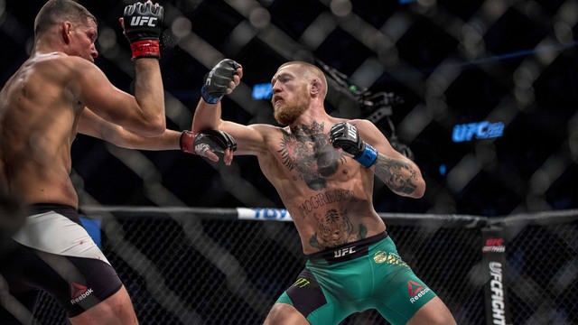 Sparring partner: McGregor 'lifted me off my feet with a right uppercut'