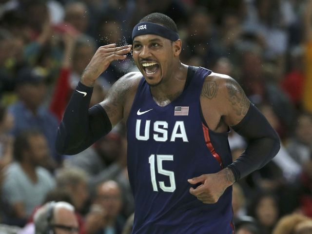 Colangelo: Melo's coming out party as U.S. leader 'bodes well' for Knicks