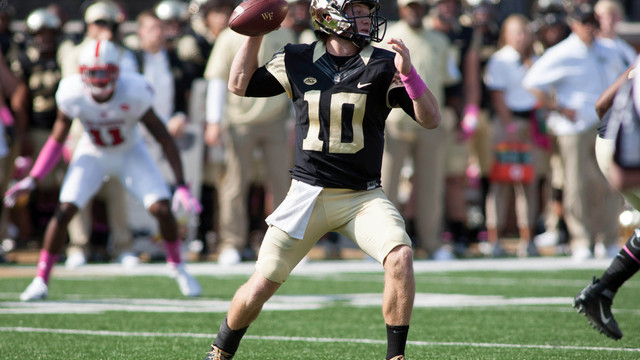 Wake Forest picks John Wolford as its starting quarterback