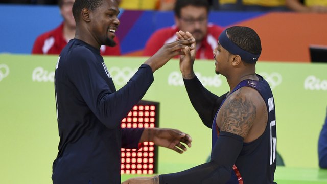 Durant: 'I've looked up to Carmelo since I was 15 years old'