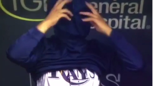 Archer has epic hoodie fail