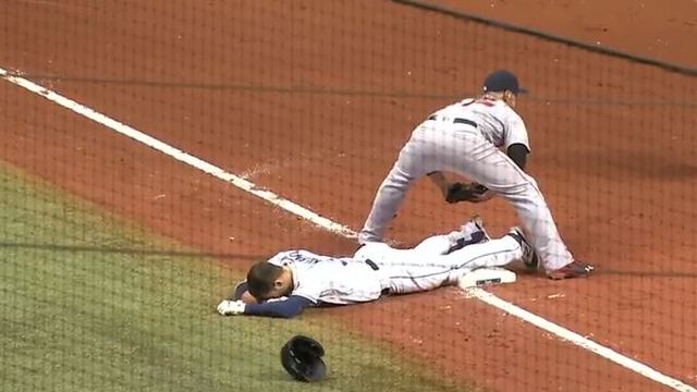Watch: Betts makes remarkable throw to gun down Kiermaier