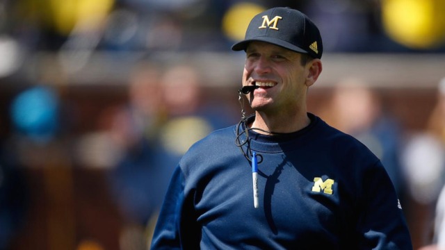 Harbaugh stars in milk ad, comments on Meyer's 'candy-ass' choice