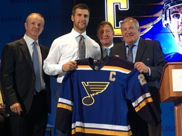 Pietrangelo named Blues captain