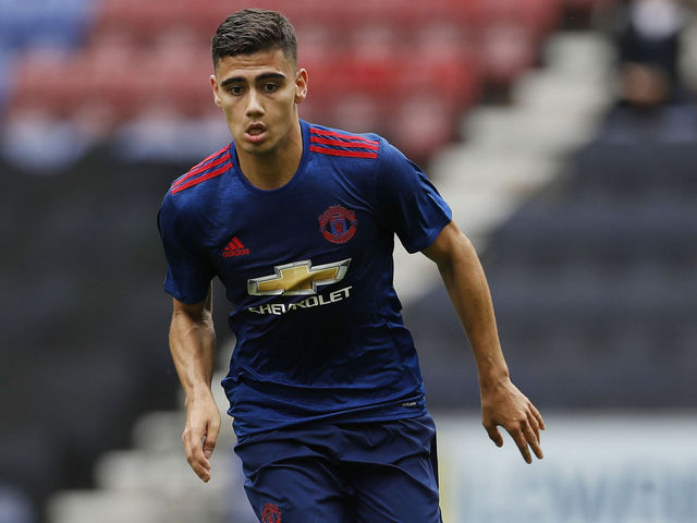 United's Andreas Pereira heading for Granada loan