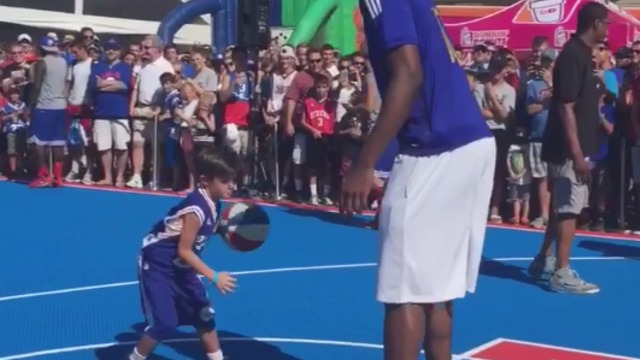 Embiid rejects waist-high child
