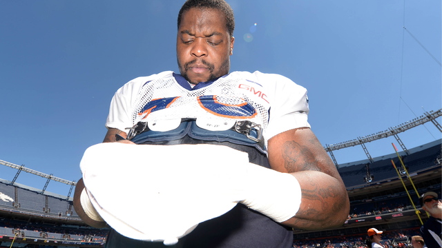 Patriots' Knighton disappointed with place on depth chart