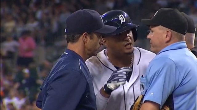 Watch: Tigers irate with umpire after 4 ejections