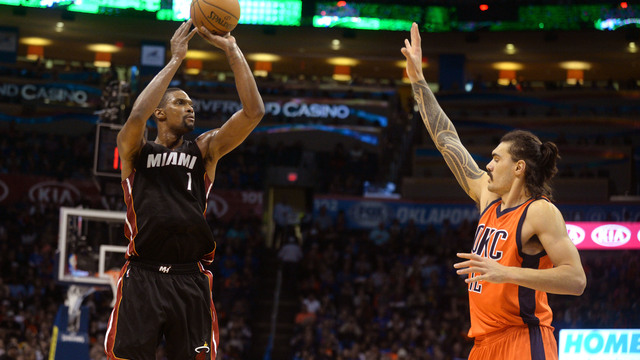 Heat's Bosh doing basketball drills: 'Yes, I'm hooping'