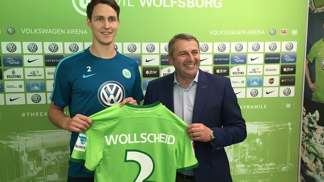 Wollscheid links with Wolfsburg, ending Stoke sojourn